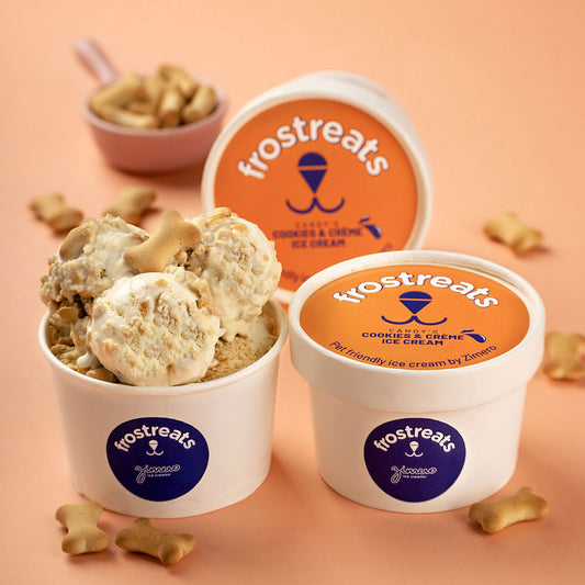 Frostreats Cookies & Crème Ice Cream for Dogs